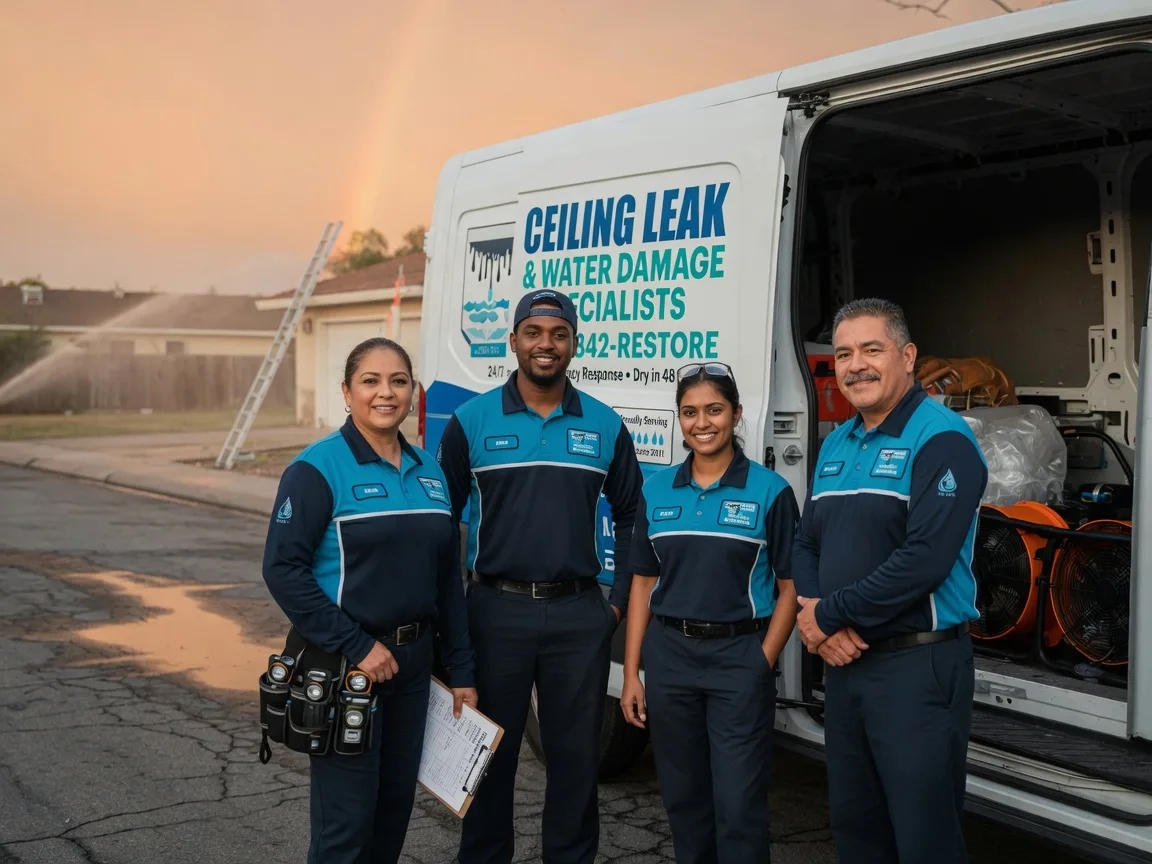 Ceiling Leak Cleanup company in Dola, OH