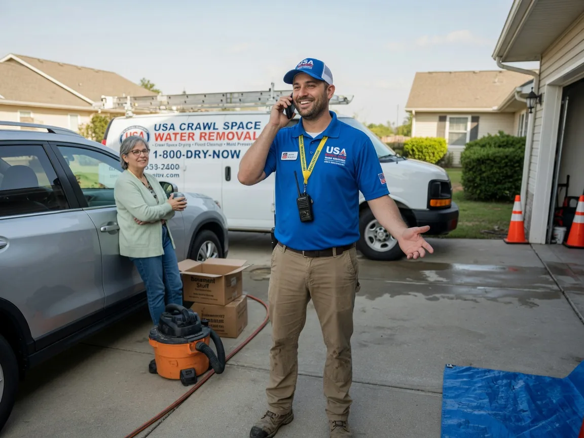 Crawl Space Water Removal Dola, OH FAQs